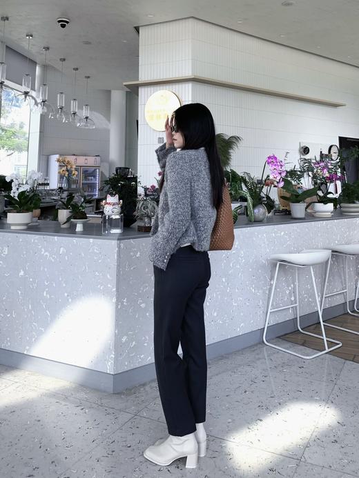 腰镶嵌白边小西裤9521100033 商品图4