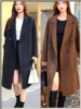 488129大圆扣气质长大衣 商品缩略图1