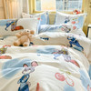 自然醒迪士尼卡通纯棉四件套100全棉床单四季被套学生宿舍床上三件套ins床笠JY 商品缩略图12