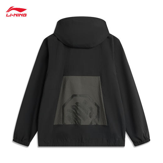 李宁反伍BADFIVE防晒抗菌运动风衣男子24秋季新款宽松撞色外套AFDU211 商品图2