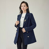 奢姿2025春装新款胖妹妹大码女装翻领小个子法式气质职业西装外套9943362078 商品缩略图3