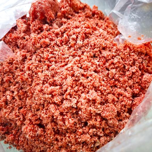 【宠物食用！】冷冻细肉沫2000g（锯骨机产生的肉沫骨头沫） 商品图0