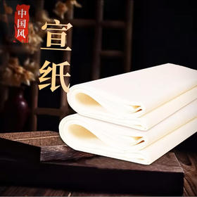 仿古手工书法专用纸国画毛笔字宣纸单张三尺/四尺