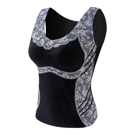 【冬季新品！保暖背心=Bra】新款保暖内衣神器！无痕、抬手不上滑、修身美背，暖意倍增。让你的冬天不再寒冷，随意搭配，时尚印花，凸显个人魅力！ 商品图5