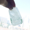 【天然正品】A货翡翠天然收藏级冰种湖水绿飘花观音造型翡翠（平安、吉祥）吊坠项链59.4*38.2*7.0MM中性款现售价：16800！021124XY03 商品缩略图9