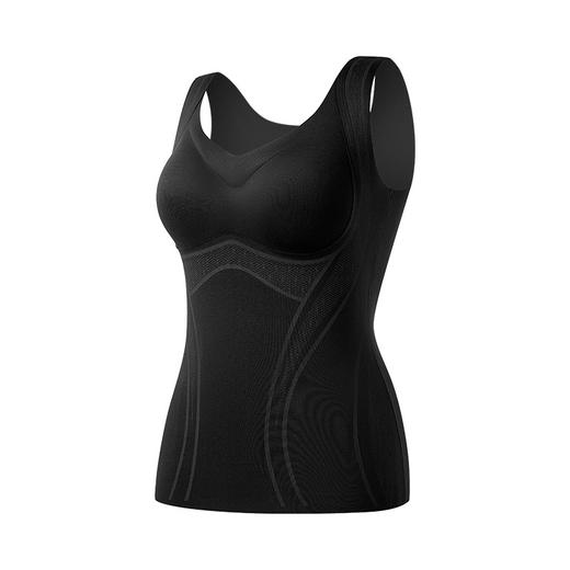 【内外兼修，温暖舒适】7A仰菌蚕丝羊绒背心，轻盈却具保暖性，让您在冬季户外自由穿行。加厚发热加绒，双层固定杯设计，舒适无痕！ 商品图6