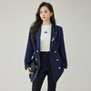 奢姿2025春装新款胖妹妹大码女装翻领小个子法式气质职业西装外套9943362078 商品缩略图1