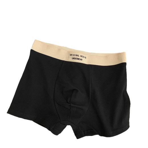 男士全棉纯棉内裤男中腰大码平角裤短裤5A抗菌男式裤衩男生批发 商品图4