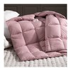 多喜爱　冬奢95白鹅绒加厚冬被（艾贝丽Abel-粉/艾贝丽Abel-灰）赠送兔毛绒套件+枕芯 商品缩略图4