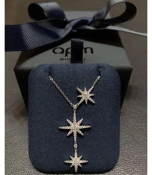 年后发！【Apm同款项链、耳饰合集】超经典的不对称款耳饰！明星同款🔥首饰狂欢季大上新，爆款六芒星🔯穿搭不可缺少的神仙饰品🤩精选门店爆款！官网千元价位，我们不到百元就可以到手❗️可配原装礼盒 商品图13