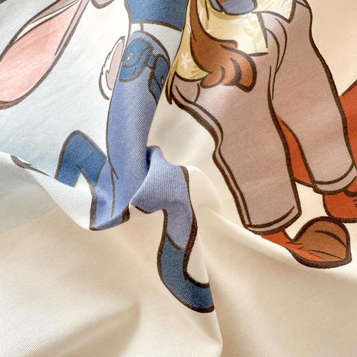 自然醒迪士尼卡通纯棉四件套100全棉床单四季被套学生宿舍床上三件套ins床笠JY 商品图13