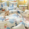 自然醒迪士尼卡通纯棉四件套100全棉床单四季被套学生宿舍床上三件套ins床笠JY 商品缩略图9
