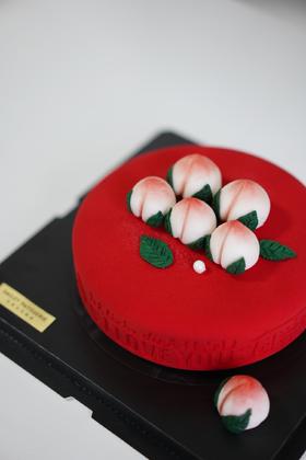 法式慕斯蛋糕 | 芒果百香果香草 - 爱予寿桃