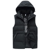 【可拆卸帽】【新款DWN】大依优型大码连帽羽绒马甲男士马夹加肥加大码坎肩加厚加绒保暖上衣 商品缩略图2