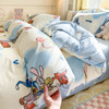 自然醒迪士尼卡通纯棉四件套100全棉床单四季被套学生宿舍床上三件套ins床笠JY 商品缩略图8