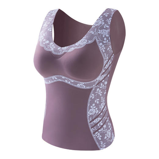 【冬季新品！保暖背心=Bra】新款保暖内衣神器！无痕、抬手不上滑、修身美背，暖意倍增。让你的冬天不再寒冷，随意搭配，时尚印花，凸显个人魅力！ 商品图7