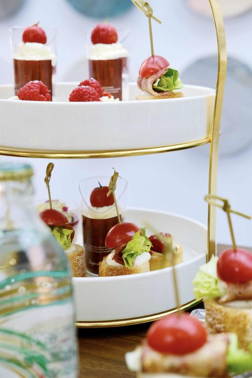 红金色开业茶歇 商品图6