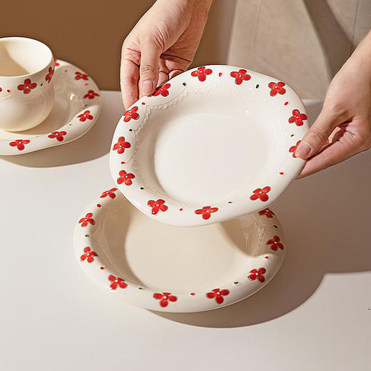 摩登主妇陶瓷饭碗个人专用碗具家用2024新款高颜值餐具汤碗碟盘子 商品图1