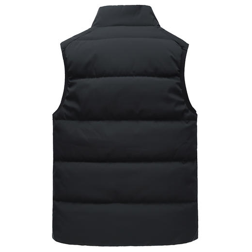 【新款DWN】大依优型大码立领羽绒马甲男士马夹加肥加大码坎肩加厚加绒保暖上衣 商品图5