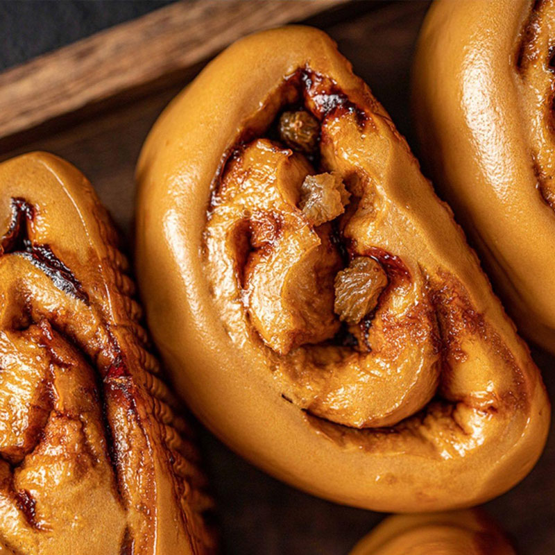 若友所食爆浆红糖馒头升级版 420g*3袋装（约7-8个/袋）红枣+葡萄干+红糖