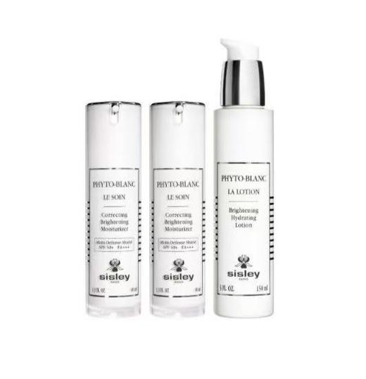 希思黎焕白防晒双瓶套装 商品图0