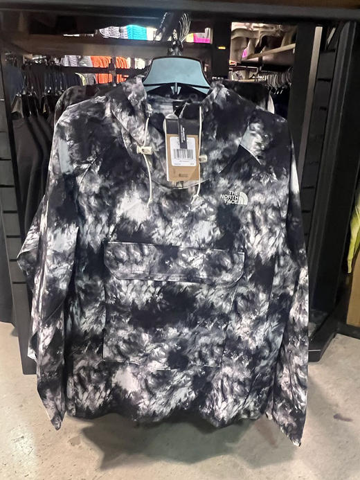 THE NORTH FACE/北面  男士刺绣标插肩袖迷彩抽绳连帽运动外套 商品图2