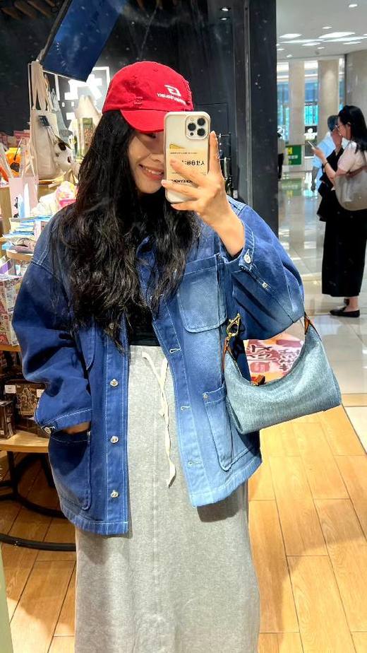 威海代工厂客供 我们抖店卖269元！！！RL小马经典单宁牛仔蓝手提包腋下包 斜挎包 26*13*12cm 商品图3