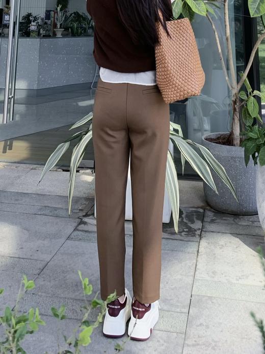 腰镶嵌白边小西裤9521100033 商品图7