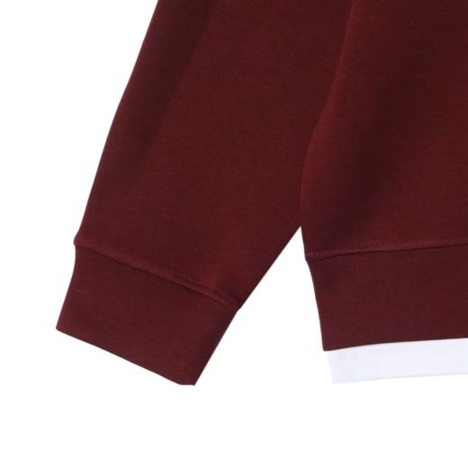 WY466秋冬季新款时尚个性假两件连帽卫衣休闲百搭情侣宽松上衣 商品图4