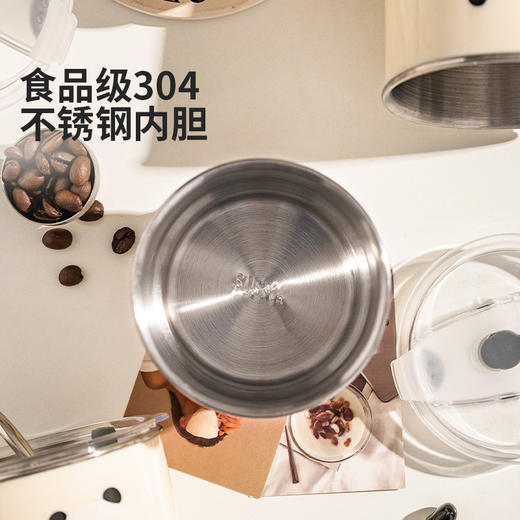 摩登主妇mototo咖啡杯不锈钢保温杯办公室水杯随行杯高档精致杯子 商品图2