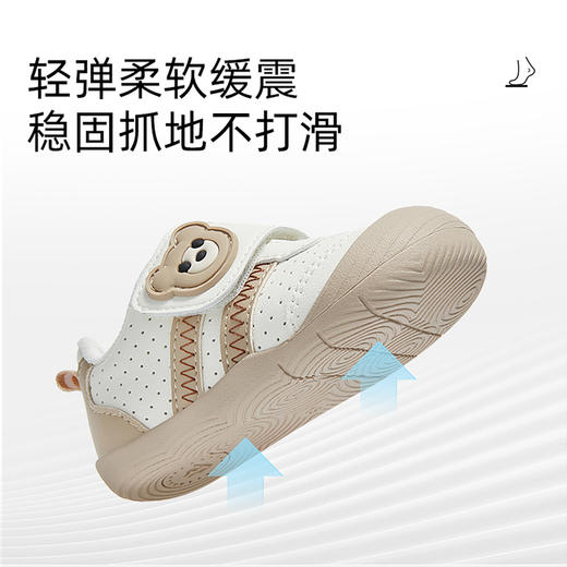 泰兰尼斯童鞋101春季新款步前鞋男宝宝婴儿鞋女童防滑软底宝宝鞋  T24B5A5720 商品图3