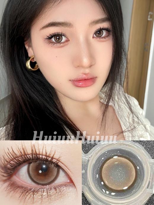 『大直径日抛』 Deerbell-乌龙茶-14.5mm【日抛 度数0-1000度 含525/575】 商品图0