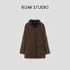 ROMI STUDIO“棕标甄选” 美利奴羊皮皮毛一体绒面皮草 RW24WW70331 商品缩略图0
