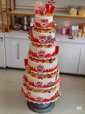 【多层分体式架子蛋糕定制062款】