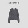 ROMI STUDIO“格雷高知”7针单边羊绒羊毛混纺套头毛衫 RW24AS90484 商品缩略图0