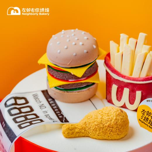 炸鸡汉堡 | 巧克力配件 动物奶油蛋糕 商品图2