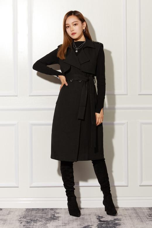 ESTELLICA 经典时尚马甲长外套 10825 商品图0