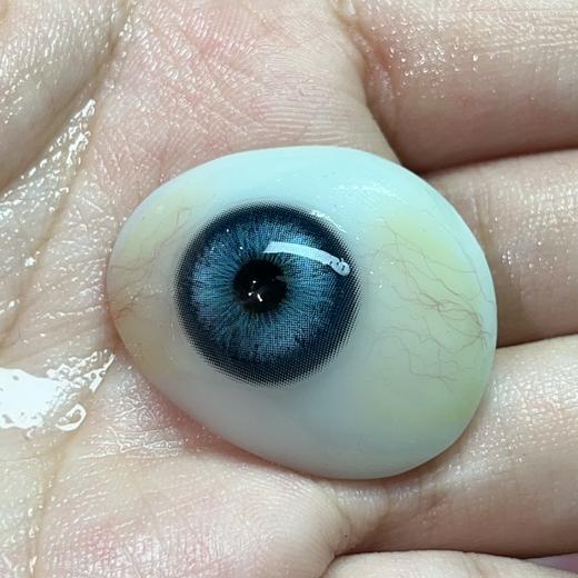 美瞳佩戴美瞳展示眼模逼真仿真眼模 商品图1