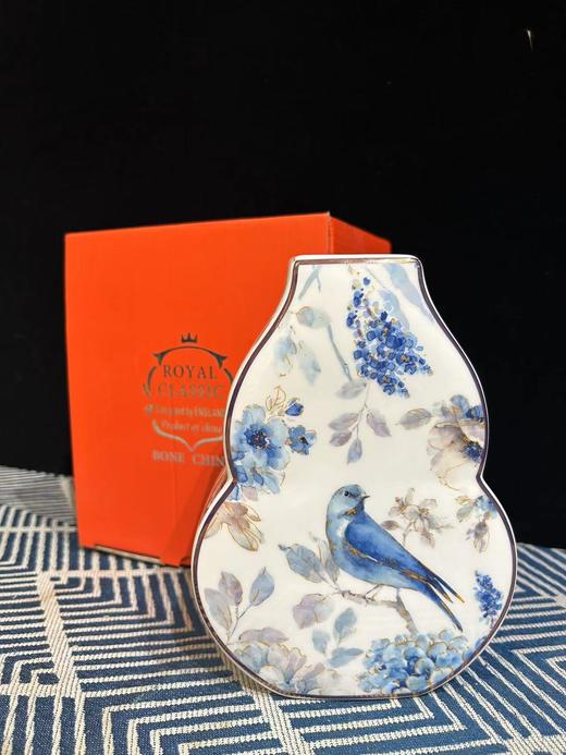 英国royalclassic皇家柯莱斯新中式复古喜上眉梢陶瓷古韵花瓶 商品图2