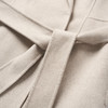 ROMI STUDIO“棕标甄选”骆驼绒绵羊毛混纺收腰毛呢大衣RW24AW90280 商品缩略图4