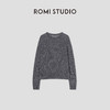 ROMI STUDIO“格雷高知”7针单边羊绒羊毛混纺套头毛衫 RW24AS90484 商品缩略图1