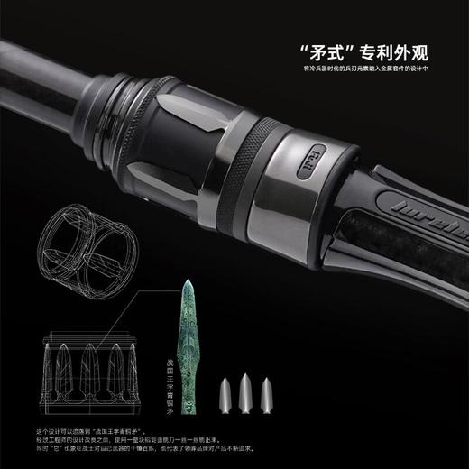 25款Lureleader领峰激系列路亚竿翘嘴鳜鱼鲈鱼轻量化虫竿直柄枪柄 商品图4