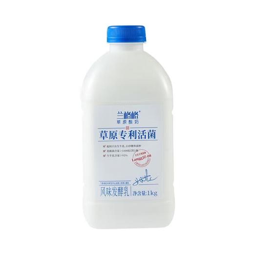 兰格格活菌草原专利酸奶1kg 商品图0
