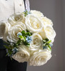 【你是我最美的相遇】AB级白玫瑰10支+AB级蓝星花5支/扎 商品缩略图3