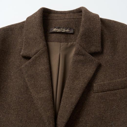 ROMI STUDIO“自我轮廓”100绵羊毛花纱感率性优雅西装外套441W1126 商品图2