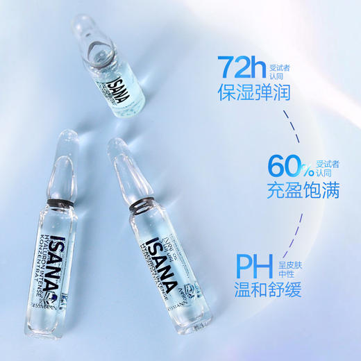【到手8盒】德国进口ISANA · 玻尿酸原液补水浓缩精华液保湿 2ml*7支｜保税 商品图4