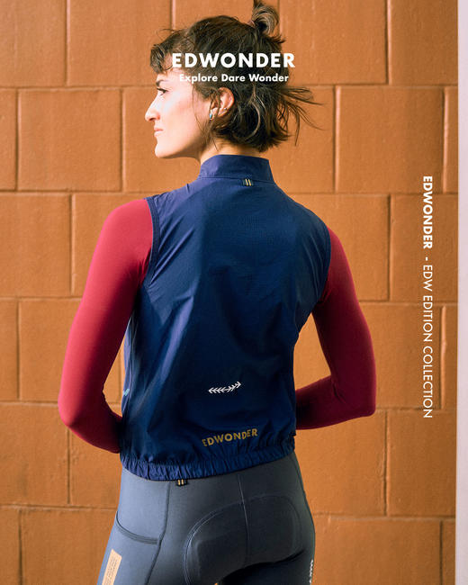 EdW超轻(女)骑行背心-海狼蓝Vest 商品图3