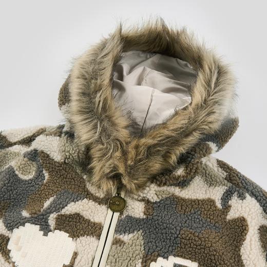 GOODBAI GOODEES毛毛迷彩外套 商品图3