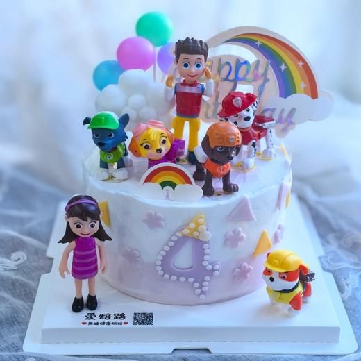 无蛋奶无麸质 旺旺队敏宝生日蛋糕 商品图0