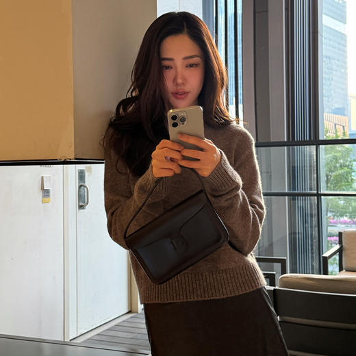 ROMI STUDIO康宝莱山羊绒绵羊毛桑蚕丝混纺套头毛衫 RW24WSG0060 商品图0